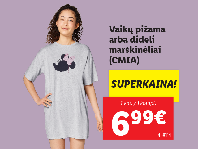 Vaikų apranga su „Disney“ ir „Marvel“