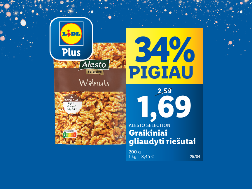 „Lidl“ programėlės akcijos