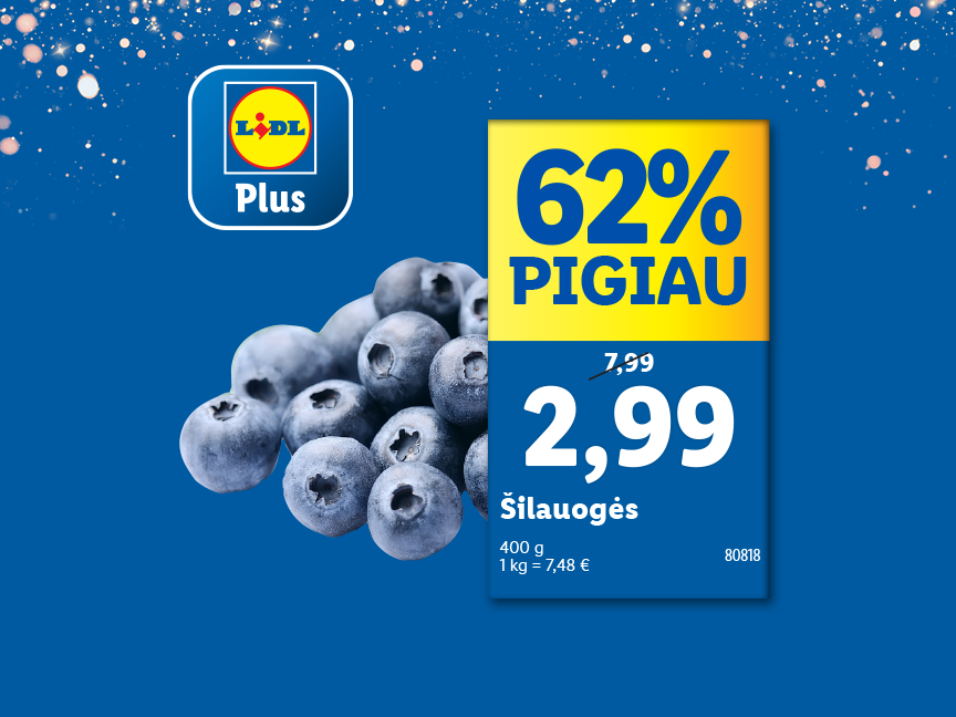 „Lidl“ programėlės akcijos