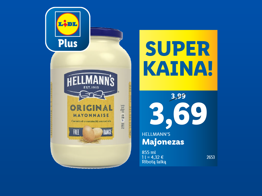 „Lidl“ programėlės akcijos