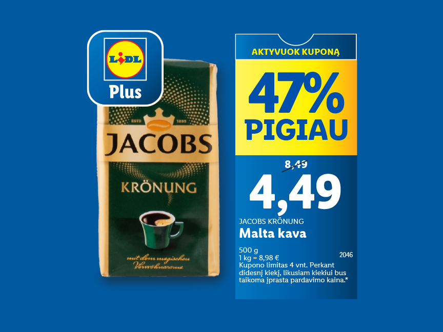 LIDL PLUS kuponai