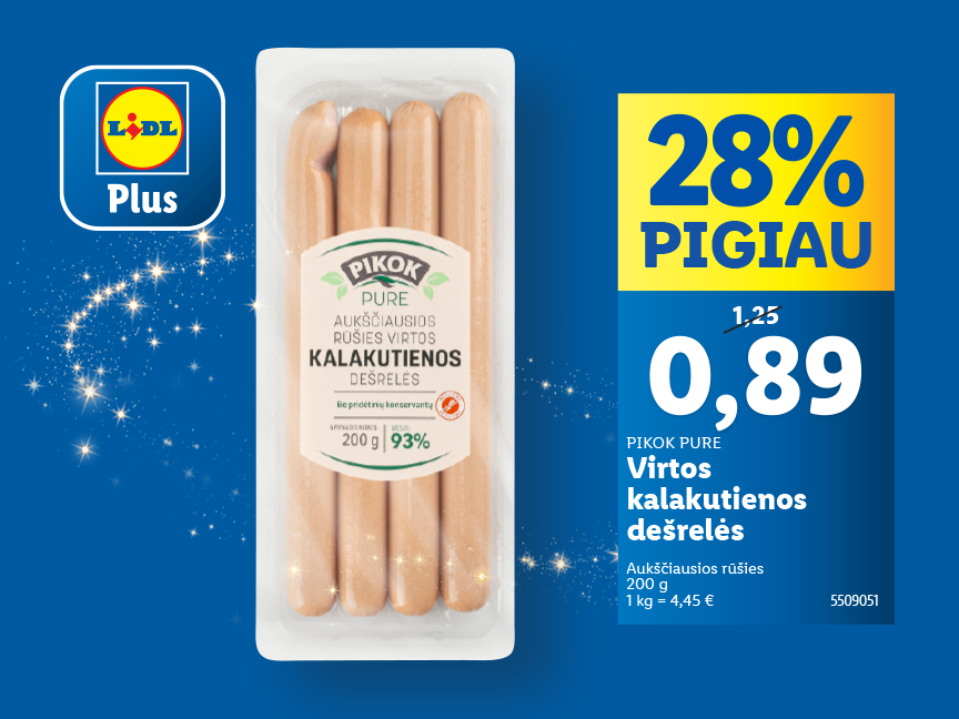 „Lidl“ programėlės akcijos