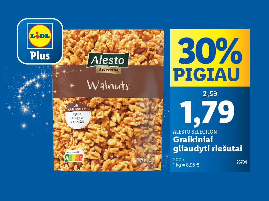 „Lidl“ programėlės akcijos