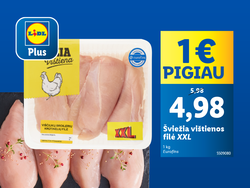 „Lidl“ programėlės akcijos