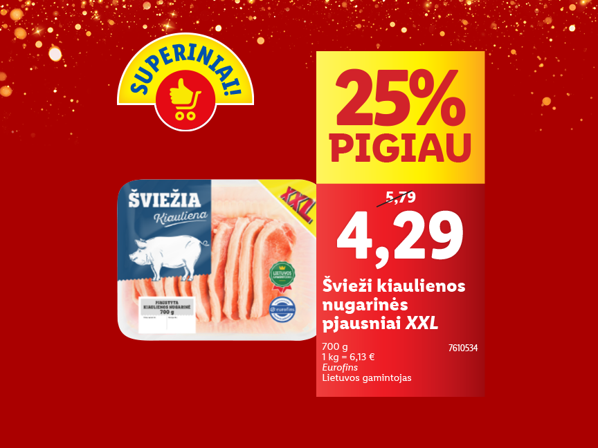 Specialus pasiūlymas!