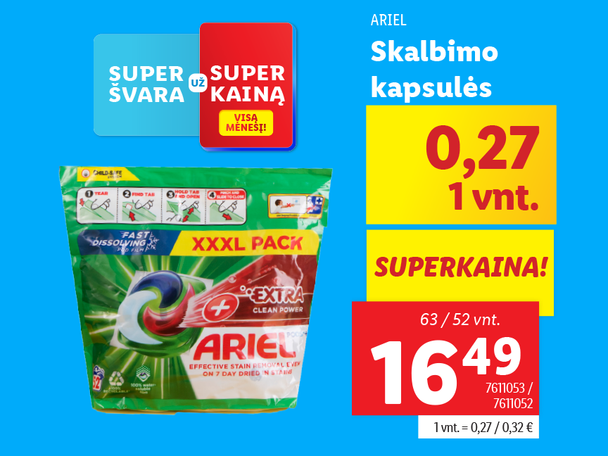 Superšvara už superkainą!