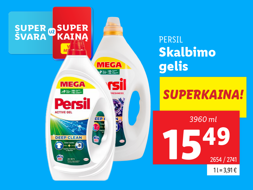 Superšvara už superkainą!